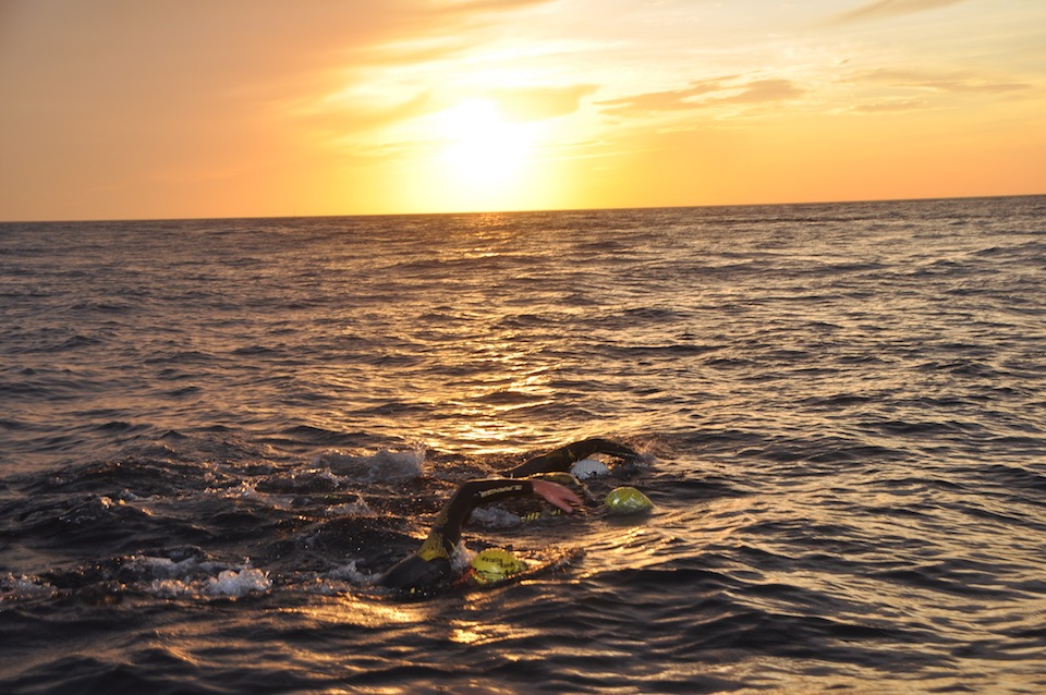 TRAINING TO SWIM ACROSS THE STRAITS OF GIBRALTAR